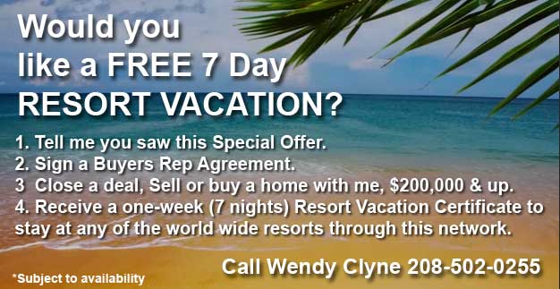 free resort vacation